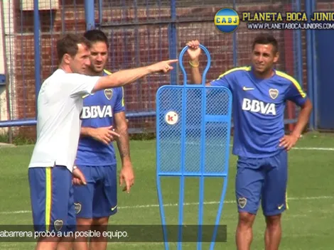 Con Osvaldo otra vez ausente, Arruabarrena probó a un posible equipo