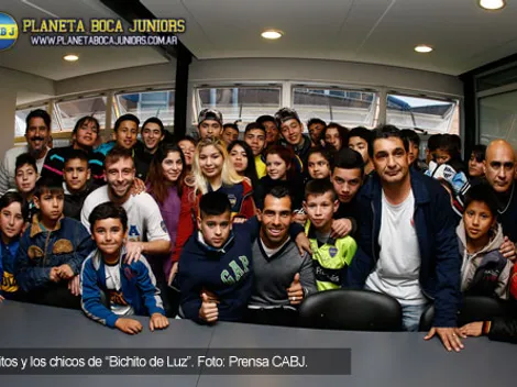 Otro gran gesto de Tevez