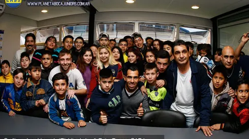 Otro gran gesto de Tevez