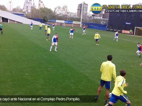 Derrota en el amistoso ante Nacional