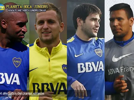 ¿Cómo evolucionan Rolín, Colazo, Lodeiro y Chávez?