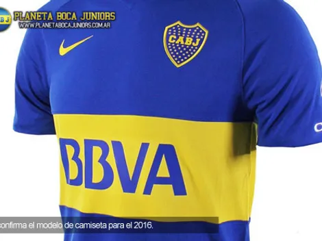 Más fotos de la nueva camiseta de Boca 2016