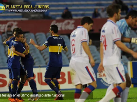 Amistoso ante Nacional de Uruguay