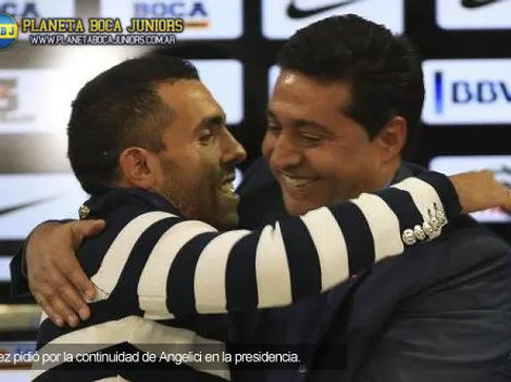 Angelici: "Sin un club ordenado, Tevez no volvía"