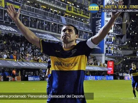 Riquelme será distinguido por la Legislatura Porteña