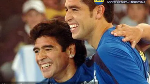 Maradona: "No estoy muy lejos de la opinión de Riquelme, pero que lo diga en este momento es muy fácil"