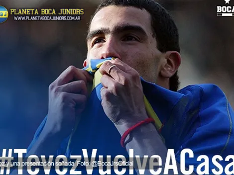 La presentación de Tevez