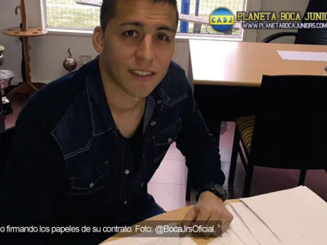 Tobio ya firmó su contrato