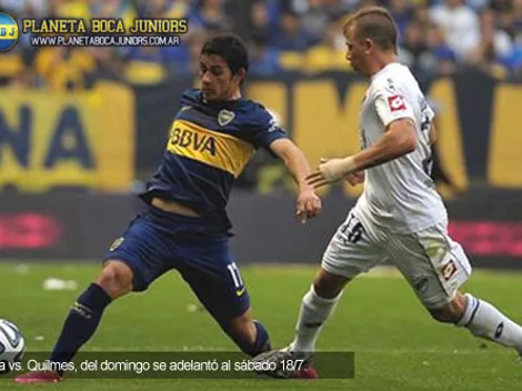 Boca y Quilmes, un sábado