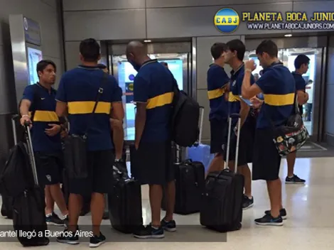 Boca ya está en Buenos Aires