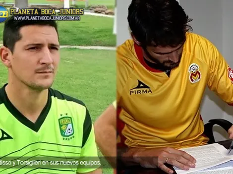 Burdisso y Torsiglieri ya fueron presentados en sus equipos