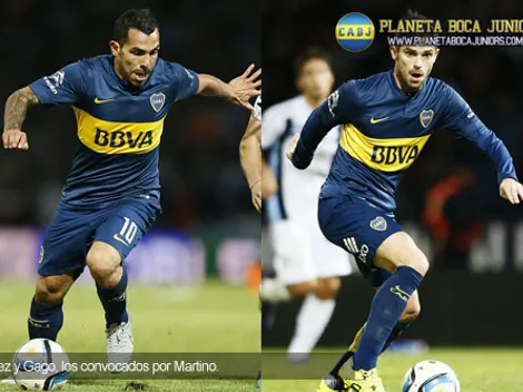 Tevez y Gago, convocados a la Selección Argentina