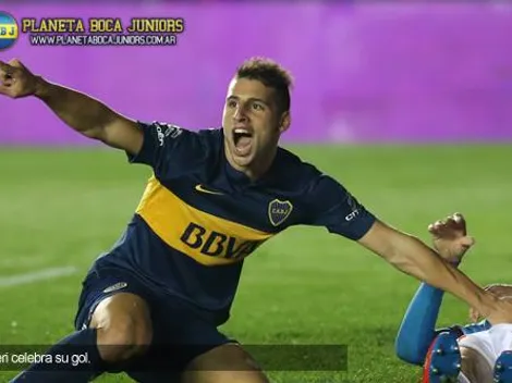 Calleri: "Sólo tuve que poner el pie"