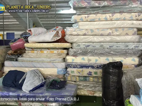 Salen las primeras donaciones