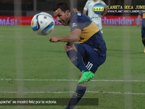 Tevez: "Me voy sintiendo mejor de la espalda"