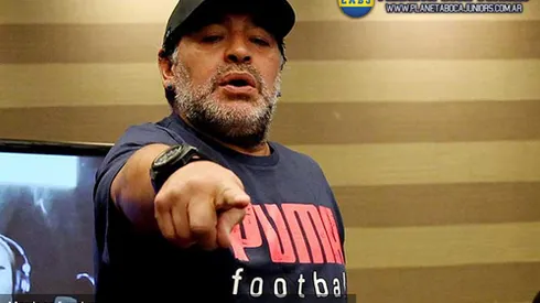 Maradona: "Gorosito en vez de hablar de Tevez, debería trabajar para que Argentinos vea el arco contrario"