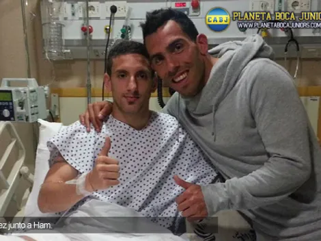 Tevez visitó a Ham