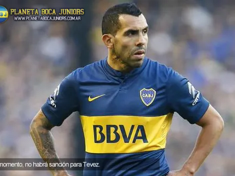 De momento, no habrá sanción de oficio para Tevez