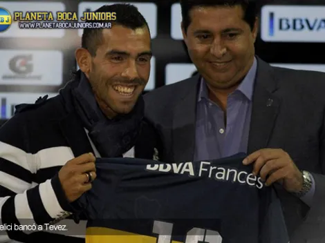 Angelici: "Conozco a Tevez y por eso pongo la cara por él"