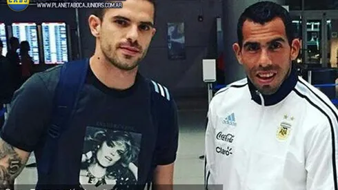 Gago y Tevez ya volvieron al país