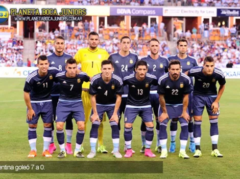 Con escasos minutos de Tevez, Argentina goleó a Bolivia