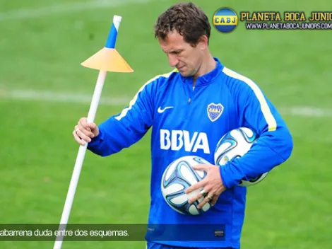 Arruabarrena prueba dos esquemas