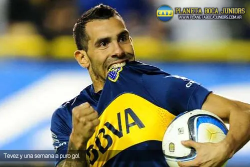 tevez gol boca