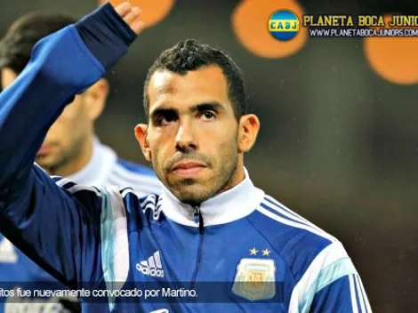 Tevez de Selección