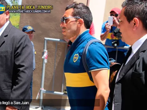 Boca ya está en San Juan