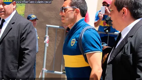 Boca ya está en San Juan