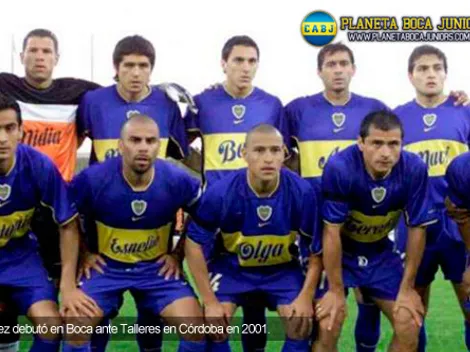 A 14 años del debut de Tevez en Boca