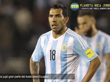 Tevez: "El equipo no se encontró"