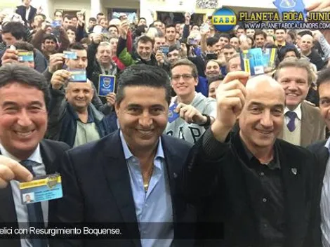 Angelici se reunió con los socios