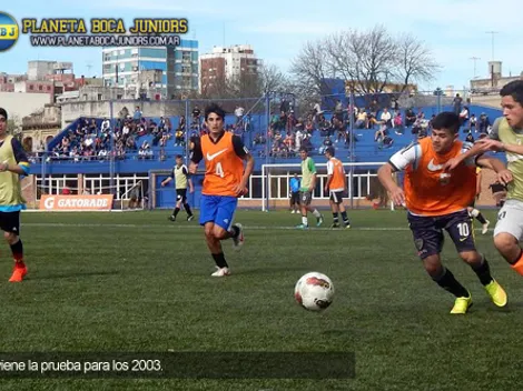 Prueba de jugadores 2003