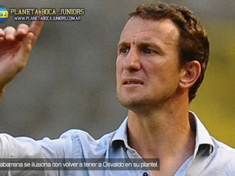 Arruabarrena: "Osvaldo conmigo rindió"