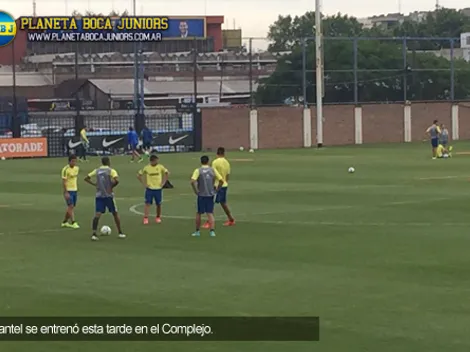 Entrenamiento vespertino en el Complejo