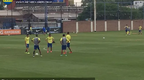 Entrenamiento vespertino en el Complejo