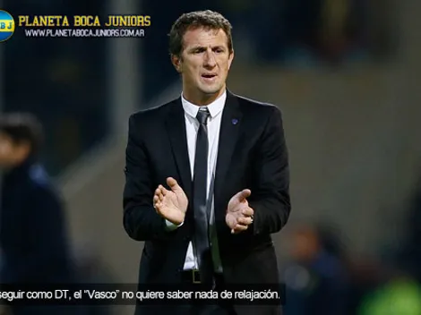 Arruabarrena: "Los jugadores saben que en Boca no hay relajación"