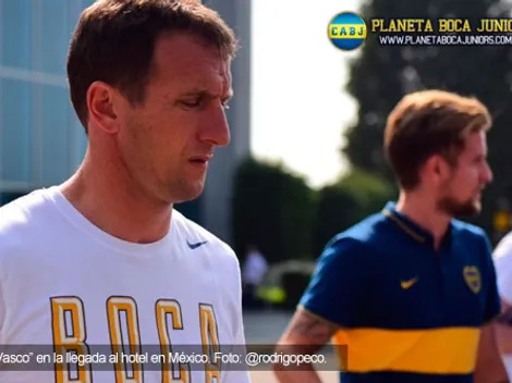 El campeón llegó a México