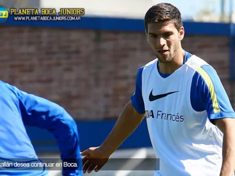 Magallán: "Me quiero consolidar en Boca"