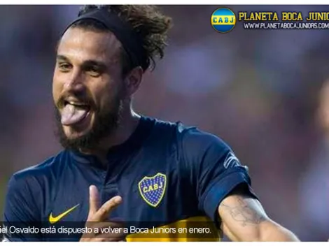 Osvaldo quiere volver