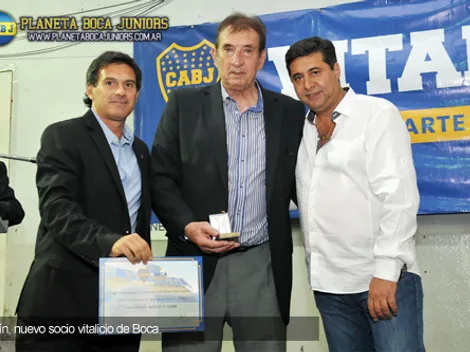 Rattín se convirtió en socio vitalicio de Boca