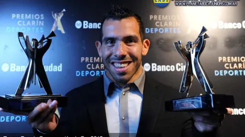 Tevez, Premio Consagración de Oro 2015