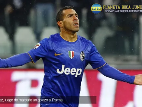 Un gol de Tevez en la Juve, nominado al mejor del año