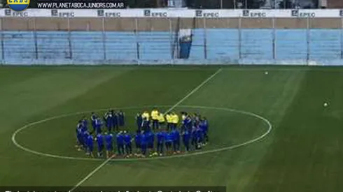Boca se entrenó sin Carlitos