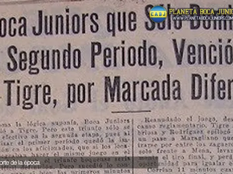 Goleada histórica frente a Tigre