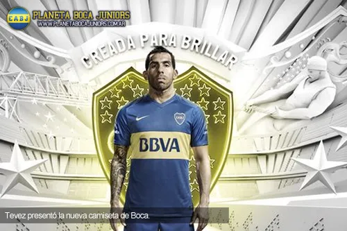 casaca tevez boca