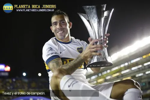 tevez campeon con boca