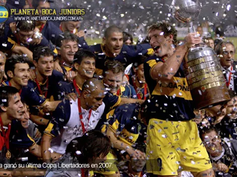 Boca lidera el ranking Conmebol