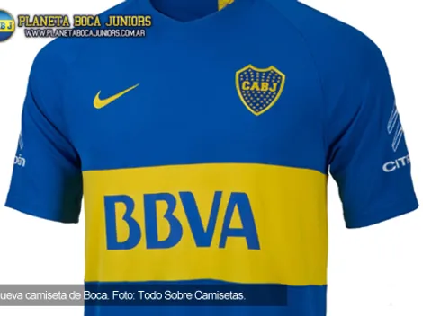 Más fotos de la nueva camiseta de Boca